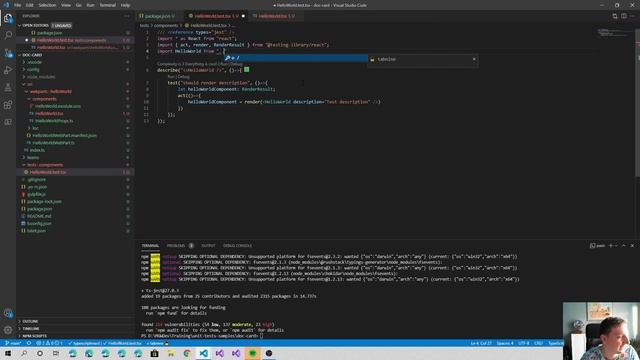 Unit testing with #SPFx + jest. Part 1 смотреть онлайн