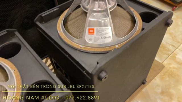 Nội Thất Chi Tiết Sub JBL SRX718S | Hoàng Nam Audio - 077.922.8891 смотреть онлайн