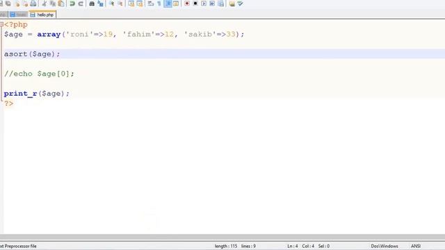 PHP 16 Array (part 05) смотреть онлайн