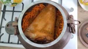 Рулька в афганском казане - пальчики оближешь!