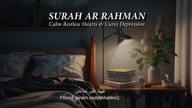 Surah Ar Rahman Beautiful Recitation Ruqyah For Anxiety and Depression | Surah Ar Rahman سورة الرحم смотреть онлайн