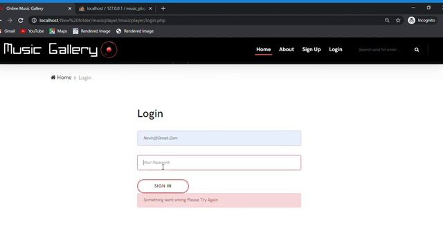 Online Music Gallery Project in PHP | projecto.in смотреть онлайн