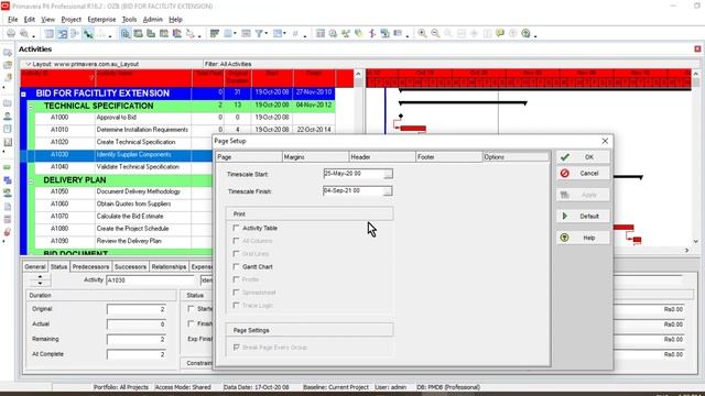 8. Printing | Primavera Tutorial смотреть онлайн