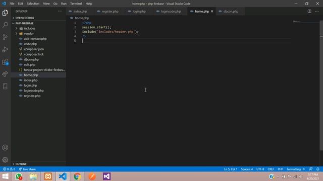 Part 9: How to make login / sign in System with auth in Firebase in PHP | Firebase Authentication смотреть онлайн