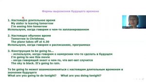 Формы выражения будущего времени в английском языке
