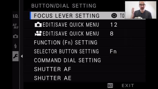 ISO to Front Command Dial on Fuji XT4 смотреть онлайн