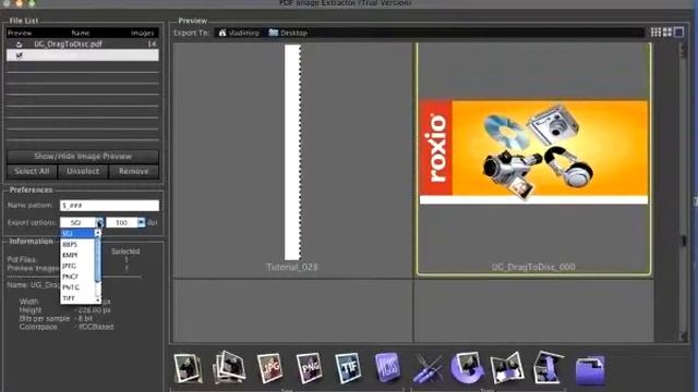 How to extract and convert mac pdf images, from www.CristalLight.com смотреть онлайн