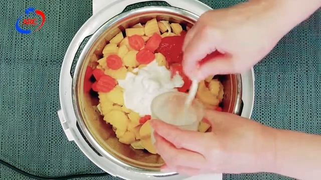 Эскалопы и овощи с грибами в ARC–514D смотреть онлайн