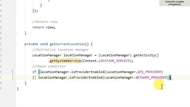 How to Get Current Location in Fragment in Android Studio | CurrentLocation | Android Coding смотреть онлайн