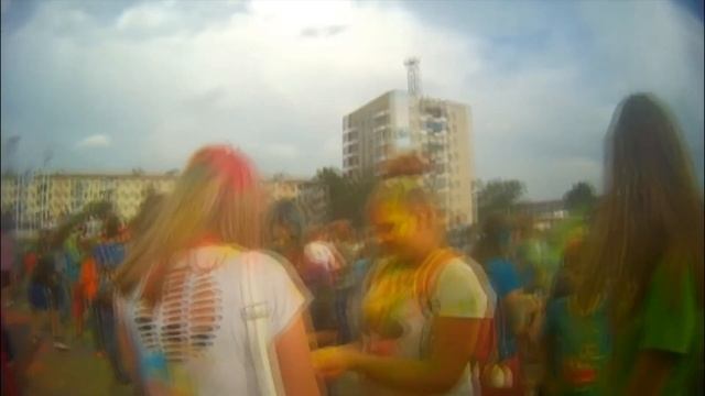 Фестиваль красок г. Краснокаменск смотреть онлайн