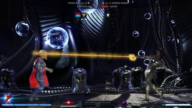 У КОГО САМЫЕ БОЛЬШИЕ ... ГЛАЗА? (INJUSTICE 2 Powergirl vs Wonder Woman Boss battle) смотреть онлайн