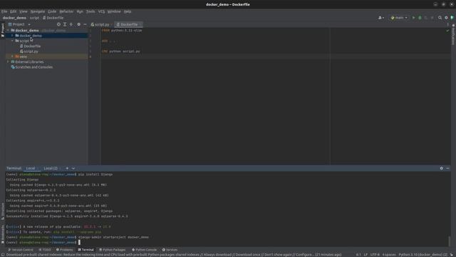 Все что нужно знать про docker! Разбираем на примере python + django смотреть онлайн