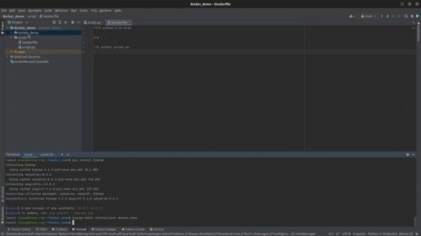 Все что нужно знать про docker! Разбираем на примере python + django