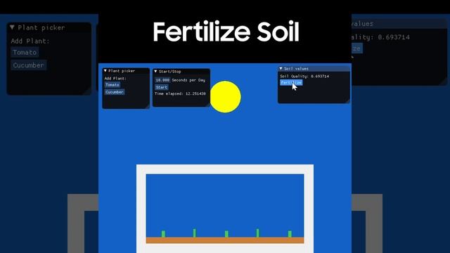 Plant Simulation with IMGUI & SMFL made in C++ смотреть онлайн