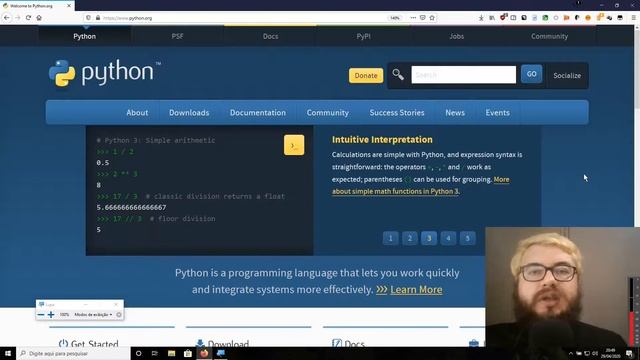 Download e Instalação do Python 3.8.x no Windows 10 смотреть онлайн