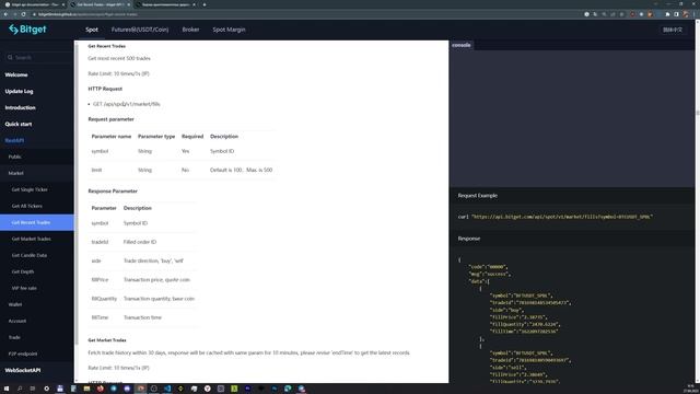 Bitget Public API Documentation on Python / Как получить данные с биржи Bitget смотреть онлайн