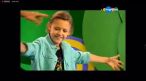 Наши юниоры на телепередачи канала Карусель «Пляс Класс» Алиса и Назар.