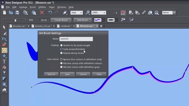 Creating and using brushes in Xara Designer Pro X and Xara Photo & Graphic Designer смотреть онлайн