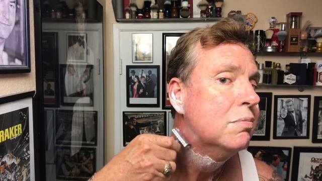 Monday Shave with Prohibition Style Triple Butter Soap, Muhle R41, SOC Brush, Nivea Aftershave. смотреть онлайн