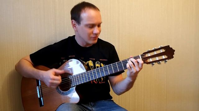 Туман. Сектор Газа. На гитаре. Fingerstyle guitar cover смотреть онлайн