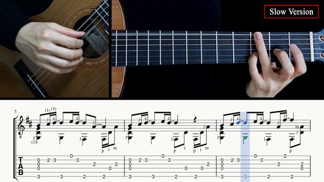 Can You Feel the Love Tonight (the Lion King) - Fingerstyle Lesson + TAB смотреть онлайн