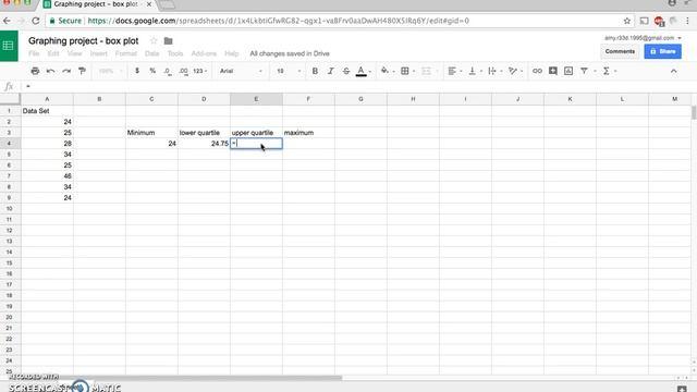 How to Make a Boxplot on Google Sheets смотреть онлайн