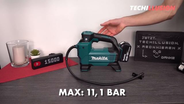?DER NEUE 18V AKKU KOMPRESSOR! ? DMP181Z - Makita Akku Kompressor DMP181Z - Review & Test