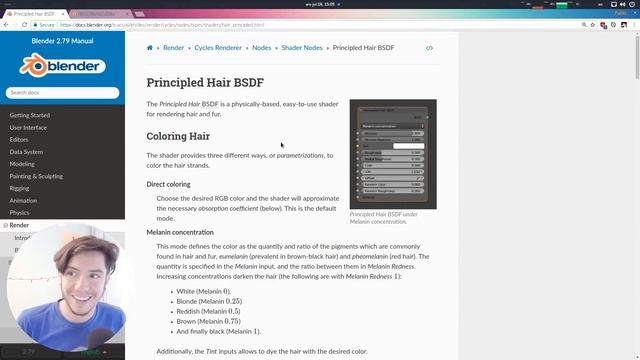 NEW HAIR SHADER! - Blender 2.8 Alpha смотреть онлайн
