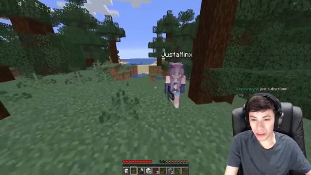 GeorgeNotFound and Minx go on a Minecraft date after Love or Host show смотреть онлайн
