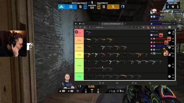 ohnePixel absolutely hating on Arrows AK 47 Tierlist смотреть онлайн