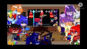 Gacha Club: Some Sonic & MLP characters react to Sonic.exe 2.0 | Part 2: Triple Trouble |