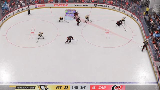 NHL 23 Season Mode - Game 31 - Penguins vs Hurricanes | Great Day for Hockey (12/18/2022) смотреть онлайн