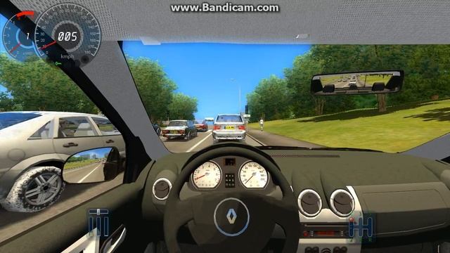 City car driving 1.2.2 Dacia Logan(video18) смотреть онлайн