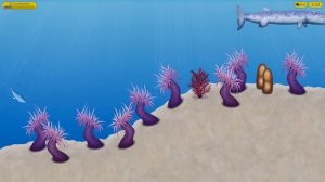 ДЕЛЬФИНЧИК НЯМКА против ЗУБАСТОЙ БАРРАКУДЫ в игре про ГОЛОДНУЮ РЫБКУ Tasty Blue / Съесть Океан