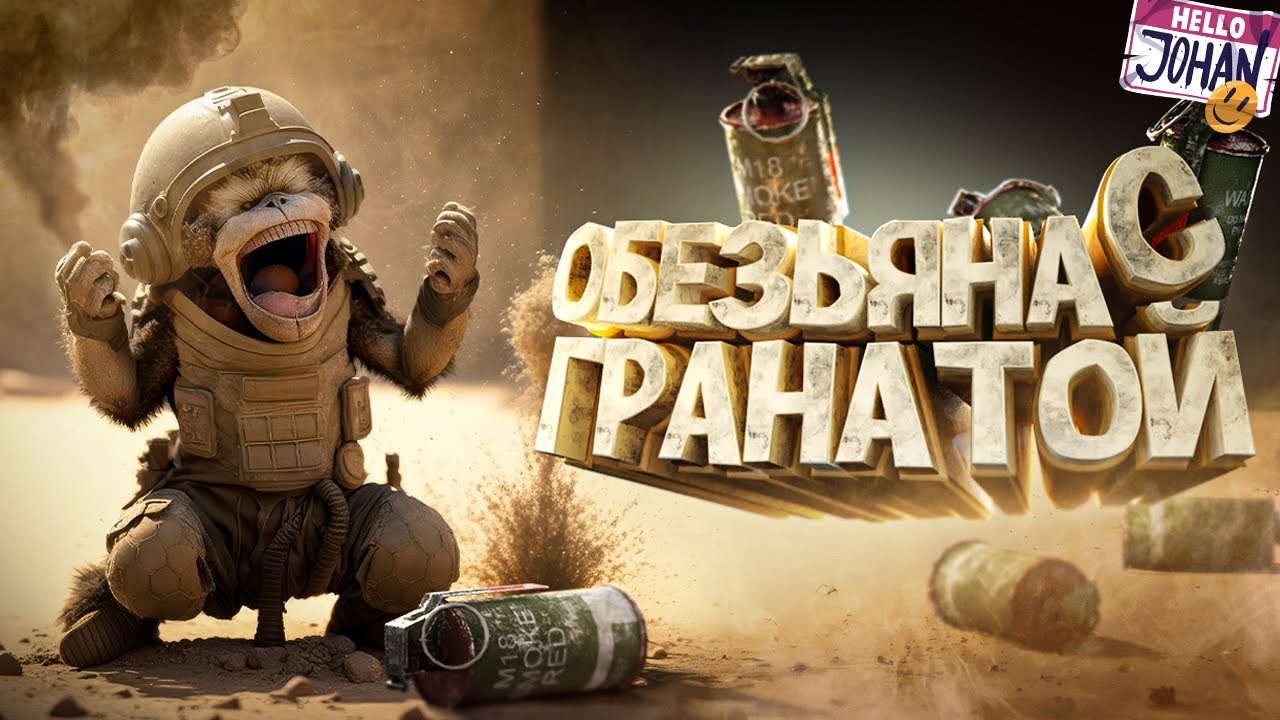 CS GO - Обезьяна с гранатой ( JOHAN )