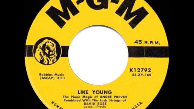 1959 HITS ARCHIVE: Like Young - Andre Previn & David Rose смотреть онлайн