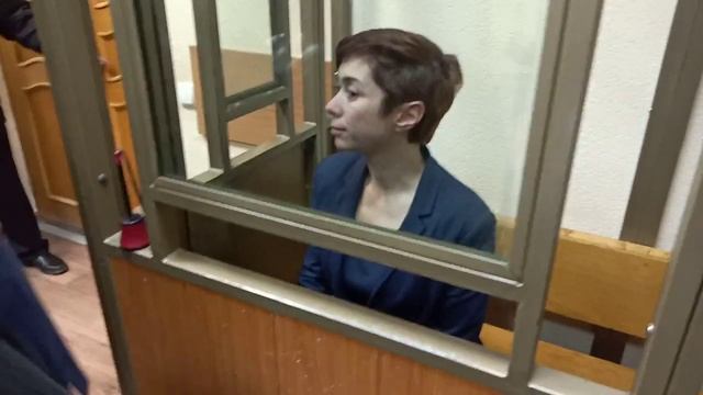 Мария Давыдова в Ленинском районном суде смотреть онлайн