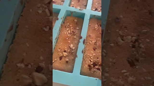 Миндальный кекс #shorts #кондитерскаяшкола #кекс