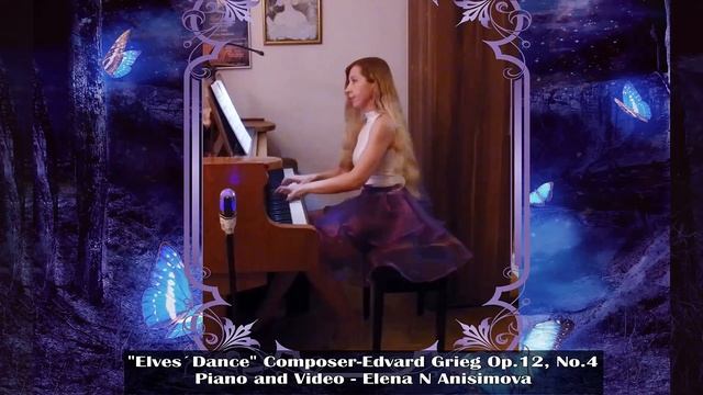 Elves Dance Grieg Op 12 No 4 Lyric Pieces Танец эльфов Григ Лирические пьесы Op 12 No 4 смотреть онлайн