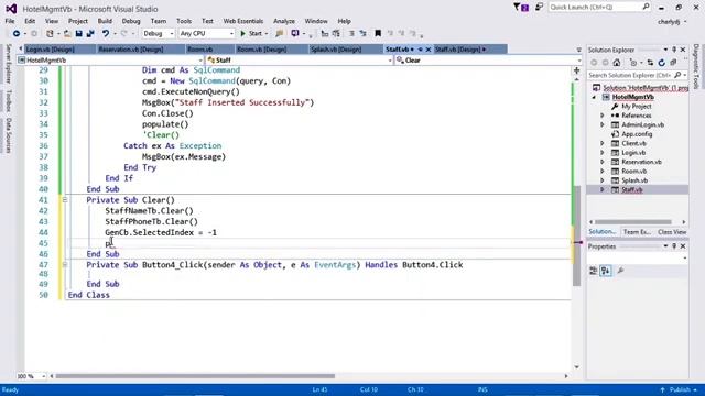 Hotel Management System Full project using vb.net With Source Code #code #csharp #programming смотреть онлайн