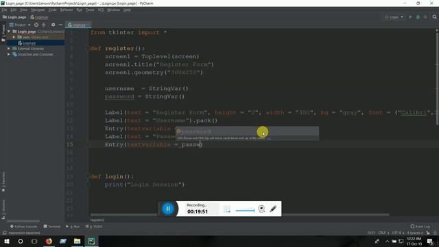 Create Graphically Login, Register form in Python for Beginners in Bangla 2019 || Raihan Hossain смотреть онлайн