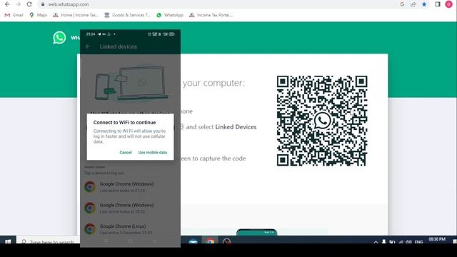 WHATSAPP KO COMPUTER MAIN KAISE CHALAYE 2023 смотреть онлайн