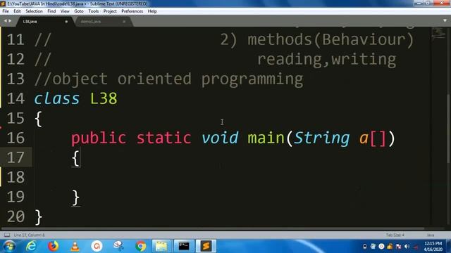 Introduction to class and object in java | Lesson - 38 | JAVA in Hindi смотреть онлайн