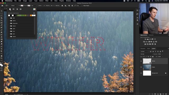 How To Make Transparent Text In Photoshop - 3 Easy Methods! смотреть онлайн
