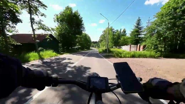 Покатушки на электробайке Horza Teleport SD 1500. смотреть онлайн