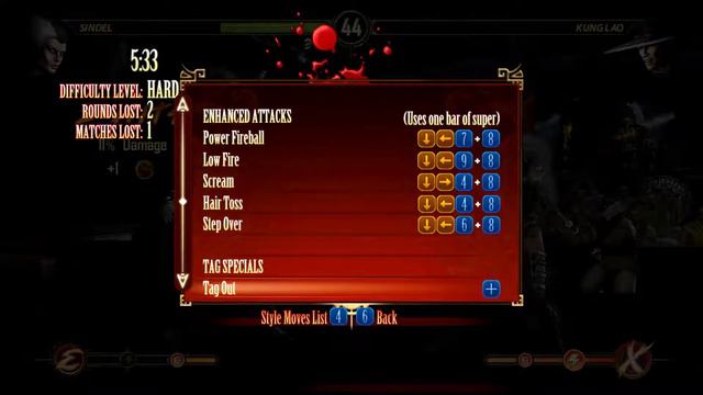 Mortal Kombat 9 - Sindel & Kenshi смотреть онлайн