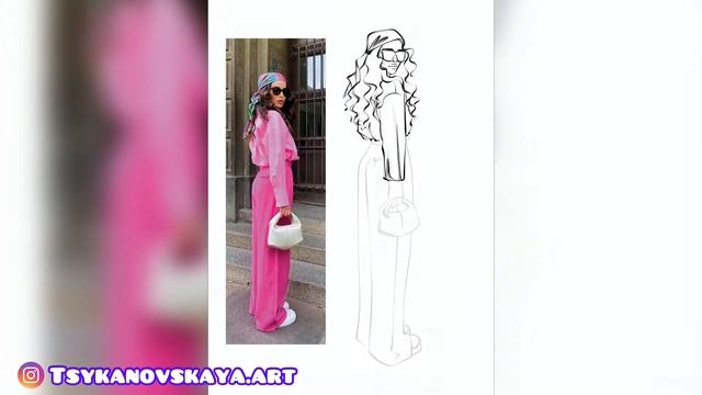 Рисуем fashion illustration в Procreate смотреть онлайн