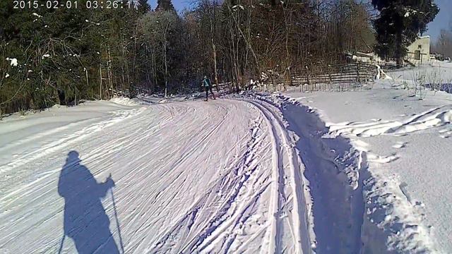 Огромные горки.Катаюсь на лыжах. Вид от первого лица #2 смотреть онлайн