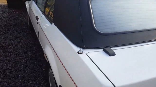 Cold start Ford Escort 1.6 cvh cabriolet 1984 смотреть онлайн