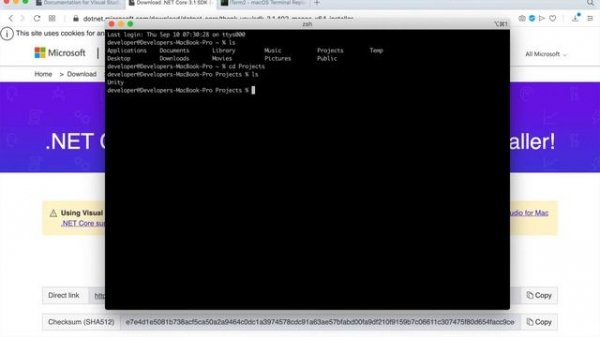 Установка Visual Studio Code на свой Mac
